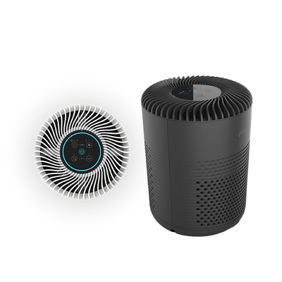 kopen Zwarte kleur Indoor Small Desktop Air Purifier voor gezinsgebruik online vervaardiging