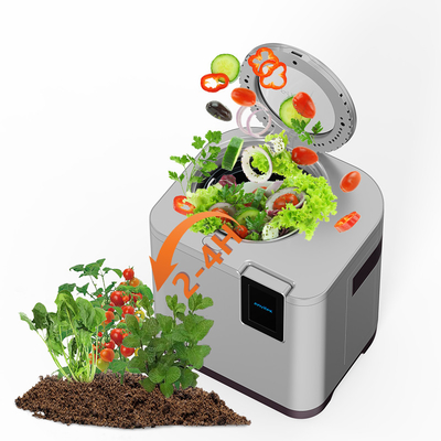 kopen 4.5L grote capaciteit huishoudelijk voedsel afvalcomposter met geactiveerd koolstoffilter online vervaardiging