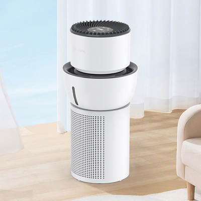3 in 1 HEPA luchtreiniger luchtbevochtiger diffuser ionisator met digitaal scherm ODM