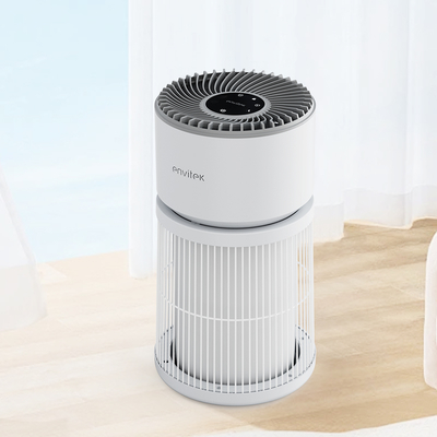 Slimme WiFi Luchtzuiveraar voor Huisdieren 4 Snelheden Slaapstand PM2.5 Display HEPA Filter voor Haren/Geuren van Huisdieren